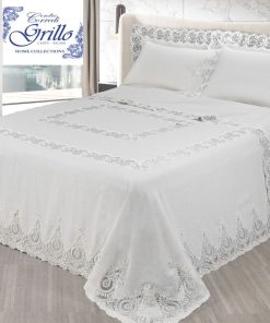 Prestige Trittico Lino Bellora pizzo Rebrodè accessori inclusi